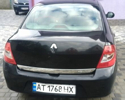 Черный Рено Clio Symbol, объемом двигателя 1.4 л и пробегом 257 тыс. км за 3600 $, фото 5 на Automoto.ua