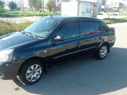 Черный Рено Clio Symbol, объемом двигателя 1.4 л и пробегом 313 тыс. км за 2400 $, фото 1 на Automoto.ua