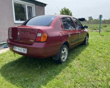 Красный Рено Clio Symbol, объемом двигателя 1.4 л и пробегом 274 тыс. км за 2700 $, фото 1 на Automoto.ua