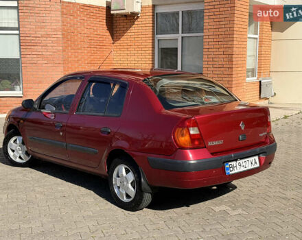 Красный Рено Clio Symbol, объемом двигателя 1.4 л и пробегом 421 тыс. км за 2777 $, фото 6 на Automoto.ua