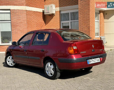 Красный Рено Clio Symbol, объемом двигателя 1.4 л и пробегом 421 тыс. км за 2777 $, фото 5 на Automoto.ua