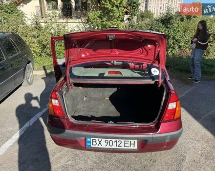 Красный Рено Clio Symbol, объемом двигателя 1.4 л и пробегом 281 тыс. км за 2650 $, фото 26 на Automoto.ua