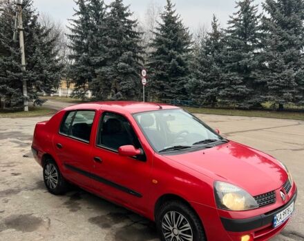 Червоний Рено Clio Symbol, об'ємом двигуна 1.4 л та пробігом 145 тис. км за 3199 $, фото 6 на Automoto.ua