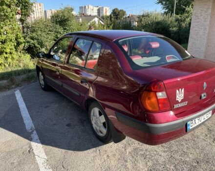 Красный Рено Clio Symbol, объемом двигателя 1.39 л и пробегом 281 тыс. км за 2600 $, фото 7 на Automoto.ua