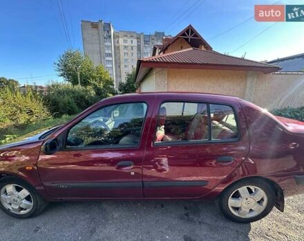 Красный Рено Clio Symbol, объемом двигателя 1.4 л и пробегом 281 тыс. км за 2650 $, фото 6 на Automoto.ua