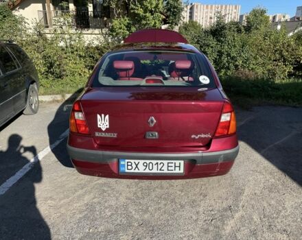 Красный Рено Clio Symbol, объемом двигателя 1.39 л и пробегом 281 тыс. км за 2600 $, фото 1 на Automoto.ua