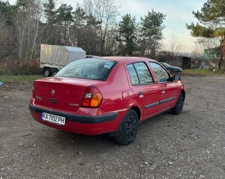 Красный Рено Clio Symbol, объемом двигателя 1.39 л и пробегом 259 тыс. км за 1799 $, фото 2 на Automoto.ua