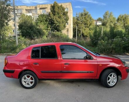 Красный Рено Clio Symbol, объемом двигателя 1.4 л и пробегом 295 тыс. км за 1699 $, фото 3 на Automoto.ua
