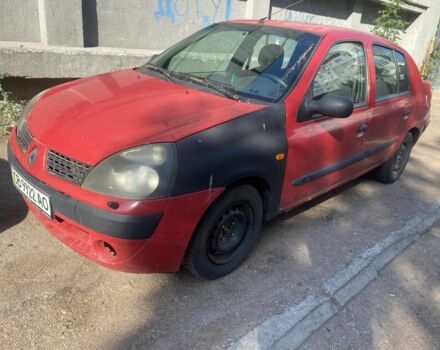 Красный Рено Clio Symbol, объемом двигателя 1.4 л и пробегом 270 тыс. км за 1600 $, фото 1 на Automoto.ua