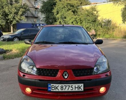 Красный Рено Clio Symbol, объемом двигателя 1.4 л и пробегом 295 тыс. км за 1699 $, фото 5 на Automoto.ua