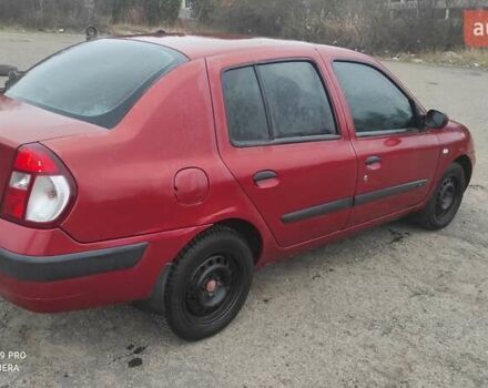 Червоний Рено Clio Symbol, об'ємом двигуна 1.39 л та пробігом 198 тис. км за 3600 $, фото 1 на Automoto.ua