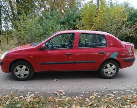 Рено Clio Symbol 2005 в Черняхове на Automoto.ua Красный Рено Clio Symbol, объемом двигателя 1.4 л и пробегом 71 тыс. км за 2750 $, фото 3 на Automoto.ua