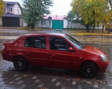 Червоний Рено Clio Symbol, об'ємом двигуна 1.4 л та пробігом 203 тис. км за 3800 $, фото 4 на Automoto.ua