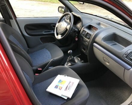 Красный Рено Clio Symbol, объемом двигателя 1.4 л и пробегом 64 тыс. км за 3100 $, фото 7 на Automoto.ua