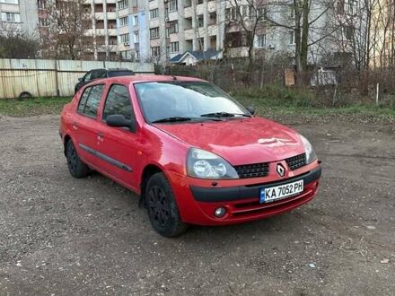 Червоний Рено Clio Symbol, об'ємом двигуна 1.39 л та пробігом 259 тис. км за 1799 $, фото 1 на Automoto.ua