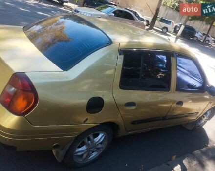 Рено Clio Symbol 2001 в Одессе на Automoto.ua Желтый Рено Clio Symbol, объемом двигателя 1.4 л и пробегом 212 тыс. км за 2250 $, фото 1 на Automoto.ua