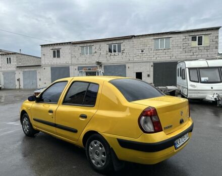 Желтый Рено Clio Symbol, объемом двигателя 1.4 л и пробегом 255 тыс. км за 3000 $, фото 5 на Automoto.ua