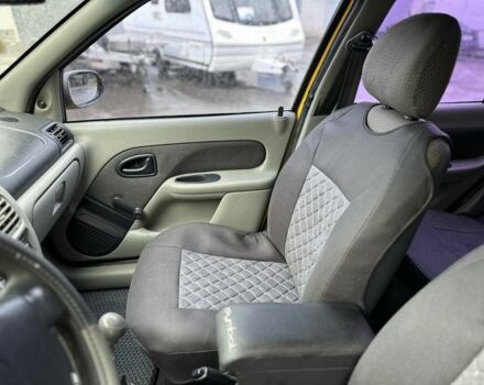 Желтый Рено Clio Symbol, объемом двигателя 1.4 л и пробегом 255 тыс. км за 3000 $, фото 16 на Automoto.ua
