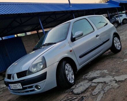 Серый Рено Clio Symbol, объемом двигателя 1.4 л и пробегом 172 тыс. км за 3300 $, фото 2 на Automoto.ua