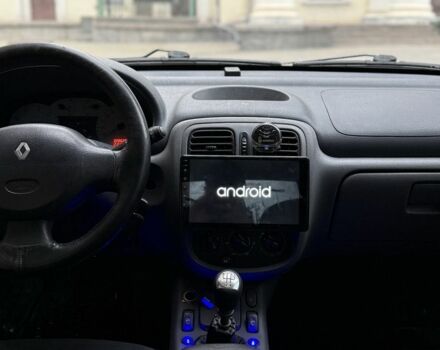 Серый Рено Clio Symbol, объемом двигателя 1.4 л и пробегом 280 тыс. км за 2750 $, фото 3 на Automoto.ua