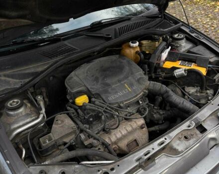 Серый Рено Clio Symbol, объемом двигателя 1.4 л и пробегом 231 тыс. км за 2450 $, фото 10 на Automoto.ua