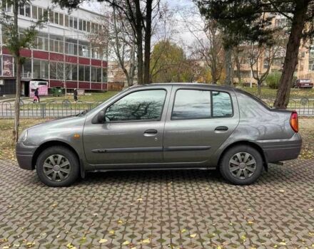 Серый Рено Clio Symbol, объемом двигателя 1.4 л и пробегом 231 тыс. км за 2450 $, фото 4 на Automoto.ua