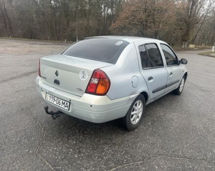 Сірий Рено Clio Symbol, об'ємом двигуна 1.4 л та пробігом 250 тис. км за 1600 $, фото 4 на Automoto.ua