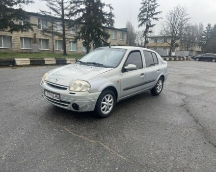 Сірий Рено Clio Symbol, об'ємом двигуна 1.4 л та пробігом 250 тис. км за 1600 $, фото 1 на Automoto.ua