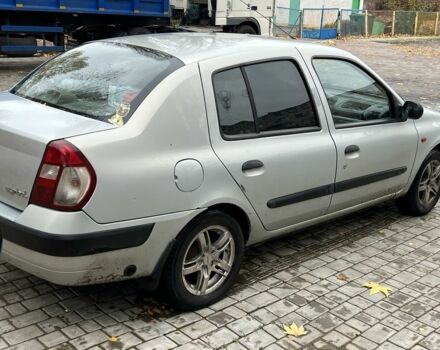 Серый Рено Clio Symbol, объемом двигателя 1.4 л и пробегом 330 тыс. км за 2500 $, фото 2 на Automoto.ua