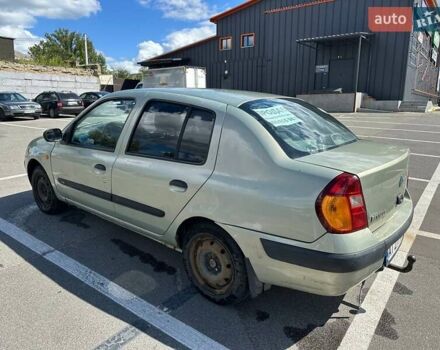 Серый Рено Clio Symbol, объемом двигателя 1.4 л и пробегом 260 тыс. км за 2200 $, фото 3 на Automoto.ua
