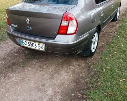 Серый Рено Clio Symbol, объемом двигателя 1.4 л и пробегом 277 тыс. км за 2799 $, фото 10 на Automoto.ua