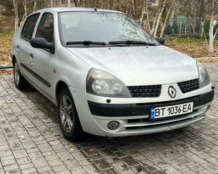Серый Рено Clio Symbol, объемом двигателя 1.4 л и пробегом 330 тыс. км за 2500 $, фото 1 на Automoto.ua