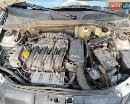Серый Рено Clio Symbol, объемом двигателя 1.4 л и пробегом 113 тыс. км за 3900 $, фото 20 на Automoto.ua
