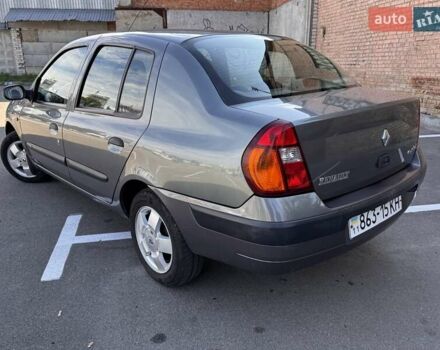 Сірий Рено Clio Symbol, об'ємом двигуна 1.4 л та пробігом 121 тис. км за 5000 $, фото 4 на Automoto.ua