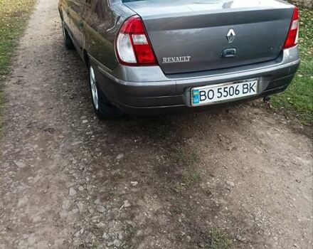 Серый Рено Clio Symbol, объемом двигателя 1.4 л и пробегом 277 тыс. км за 2799 $, фото 6 на Automoto.ua