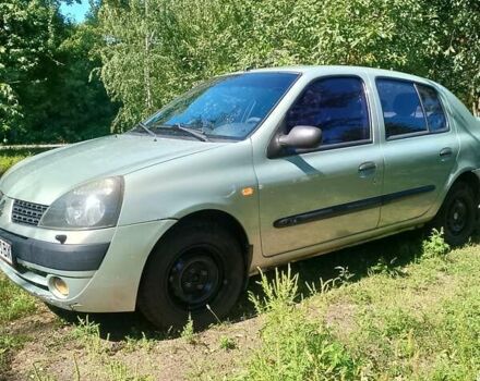 Серый Рено Clio Symbol, объемом двигателя 1.4 л и пробегом 266 тыс. км за 2900 $, фото 8 на Automoto.ua