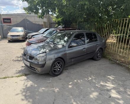 Серый Рено Clio Symbol, объемом двигателя 1.4 л и пробегом 216 тыс. км за 1250 $, фото 1 на Automoto.ua