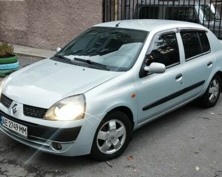 Серый Рено Clio Symbol, объемом двигателя 1.4 л и пробегом 290 тыс. км за 3350 $, фото 1 на Automoto.ua