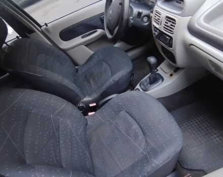 Серый Рено Clio Symbol, объемом двигателя 1.4 л и пробегом 290 тыс. км за 3350 $, фото 7 на Automoto.ua