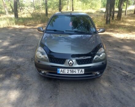 Серый Рено Clio Symbol, объемом двигателя 1.4 л и пробегом 350 тыс. км за 3300 $, фото 12 на Automoto.ua