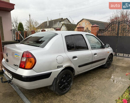 Серый Рено Clio Symbol, объемом двигателя 1.39 л и пробегом 250 тыс. км за 1699 $, фото 2 на Automoto.ua