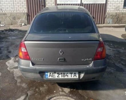 Серый Рено Clio Symbol, объемом двигателя 1.39 л и пробегом 350 тыс. км за 2999 $, фото 1 на Automoto.ua