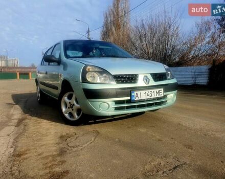 Серый Рено Clio Symbol, объемом двигателя 1.4 л и пробегом 320 тыс. км за 2499 $, фото 4 на Automoto.ua
