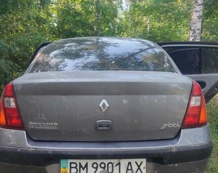Серый Рено Clio Symbol, объемом двигателя 1.39 л и пробегом 300 тыс. км за 2800 $, фото 11 на Automoto.ua