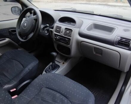 Серый Рено Clio Symbol, объемом двигателя 1.4 л и пробегом 290 тыс. км за 3350 $, фото 8 на Automoto.ua