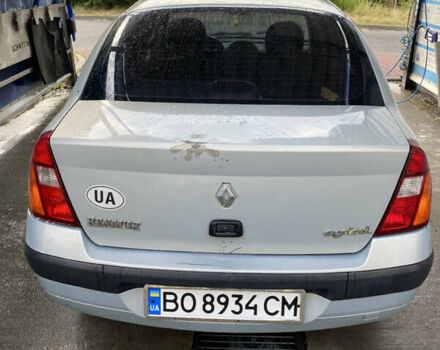 Серый Рено Clio Symbol, объемом двигателя 1.4 л и пробегом 300 тыс. км за 2600 $, фото 1 на Automoto.ua