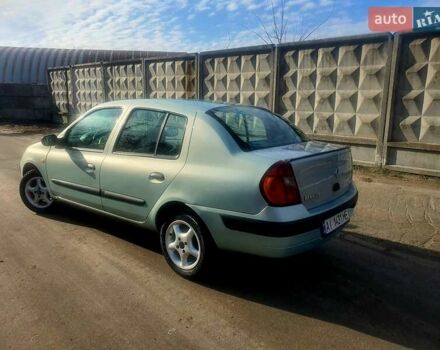Серый Рено Clio Symbol, объемом двигателя 1.4 л и пробегом 320 тыс. км за 2499 $, фото 8 на Automoto.ua