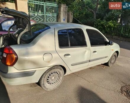 Серый Рено Clio Symbol, объемом двигателя 1.39 л и пробегом 320 тыс. км за 2400 $, фото 10 на Automoto.ua