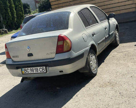 Серый Рено Clio Symbol, объемом двигателя 1.4 л и пробегом 230 тыс. км за 2500 $, фото 3 на Automoto.ua