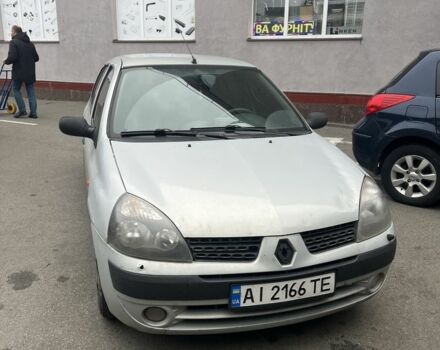 Серый Рено Clio Symbol, объемом двигателя 1.4 л и пробегом 334 тыс. км за 2200 $, фото 1 на Automoto.ua